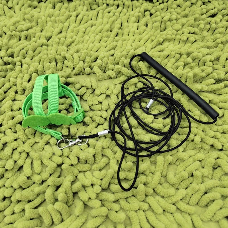 Parrot Flying Harness Leash - Outdoor Flight Training Rope for Cockatiels