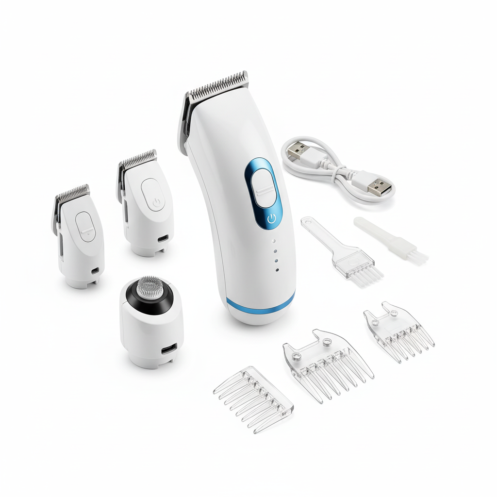 Pet Clipper Electric Quick Push Detachable Big Head Long-lasting
