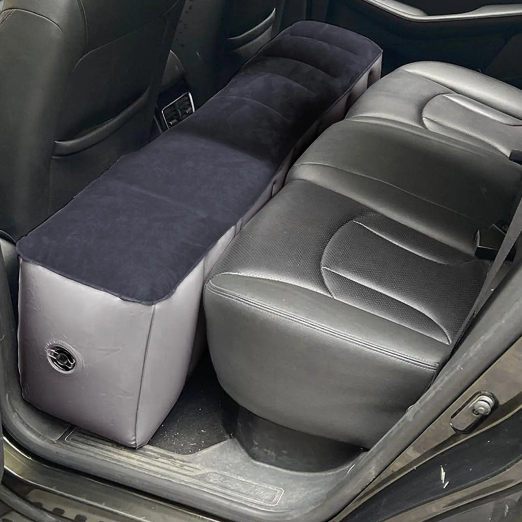 Inflatable Car Back Seat Gap Filler & Leg Rest for SUV Sedan - Pet Travel Accessory