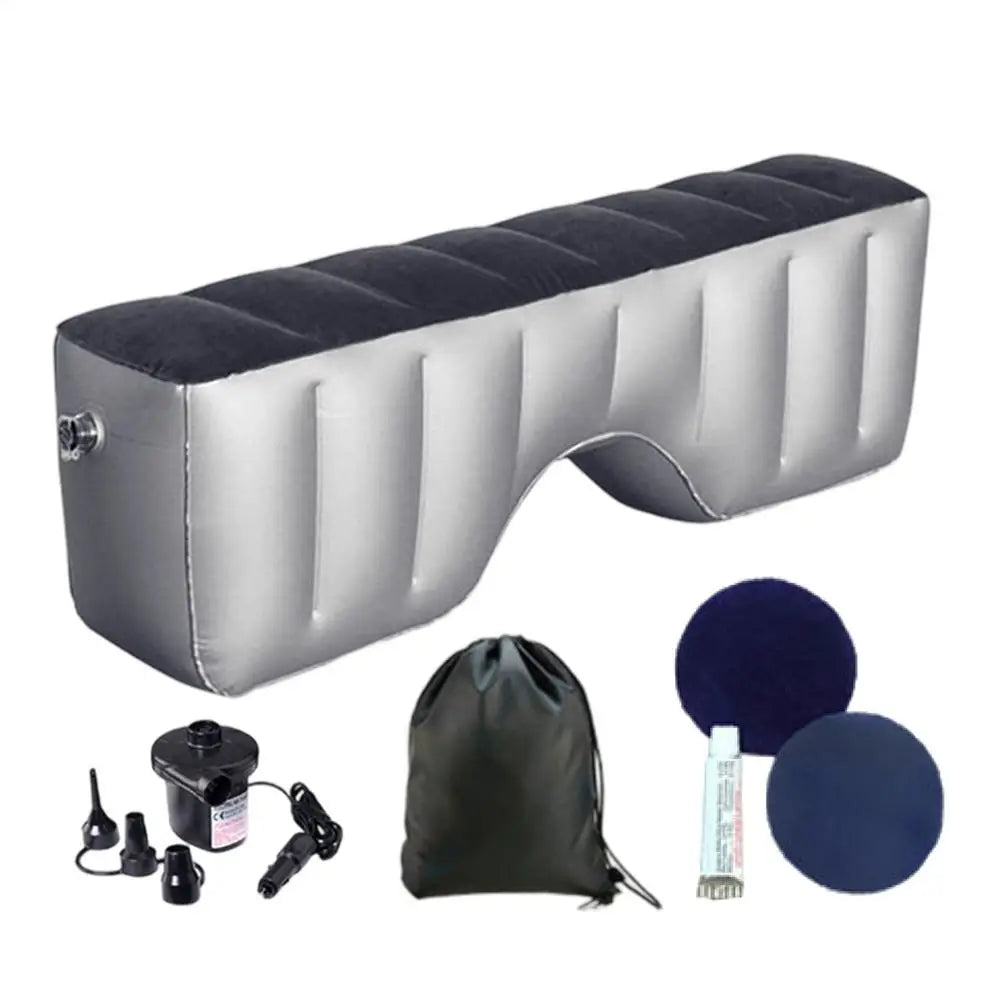 Inflatable Car Back Seat Gap Filler & Leg Rest for SUV Sedan - Pet Travel Accessory