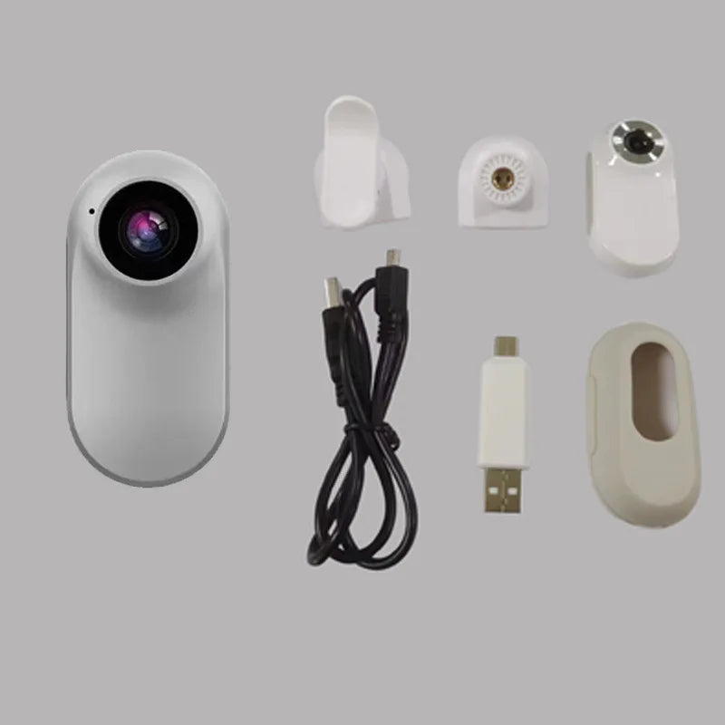HD 1080P Wireless Pet Collar Camera - Video Records for Cats & Dogs