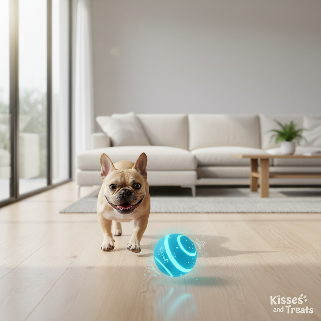Hot Intelligent pet toy ball electronic pet interactive toy moving ball USB puppy automatic moving bounce gift cat products.