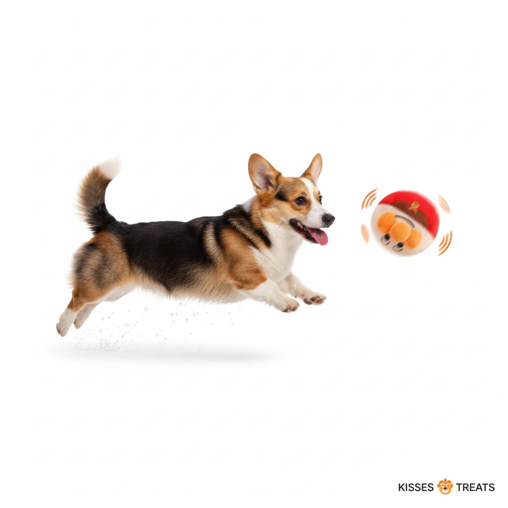 New Dog Toys Interactive Puzzle Electric Plush Jumping Ball USB Rechargeable Clown Cartoon Dog Training Toy Piggy Pet Product