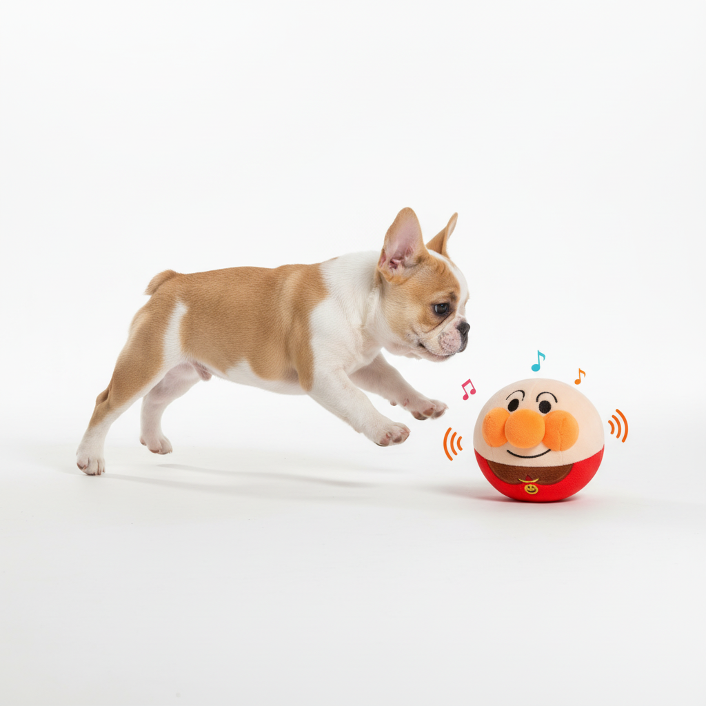 New Dog Toys Interactive Puzzle Electric Plush Jumping Ball USB Rechargeable Clown Cartoon Dog Training Toy Piggy Pet Product