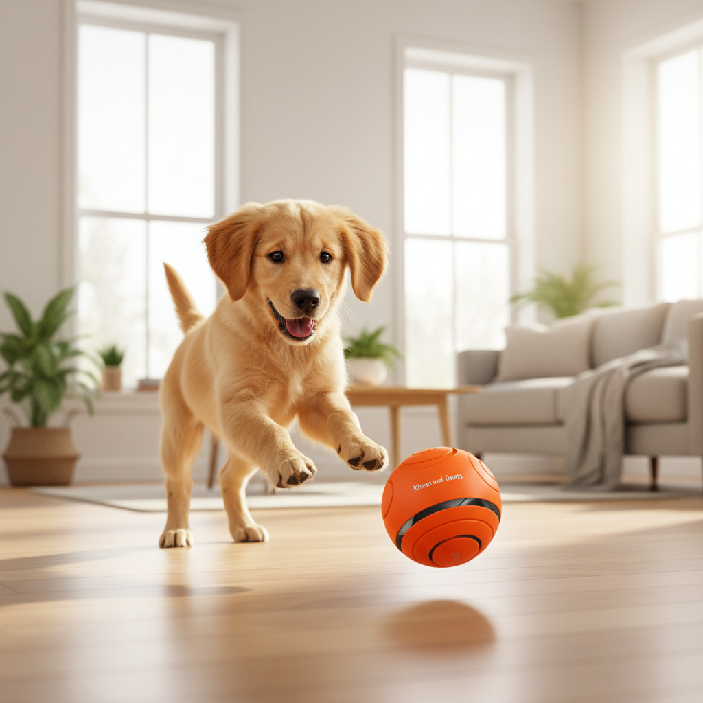 Hot Intelligent pet toy ball electronic pet interactive toy moving ball USB puppy automatic moving bounce gift cat products.