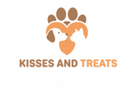 KISSES AND TREATS Clear Pet Logo