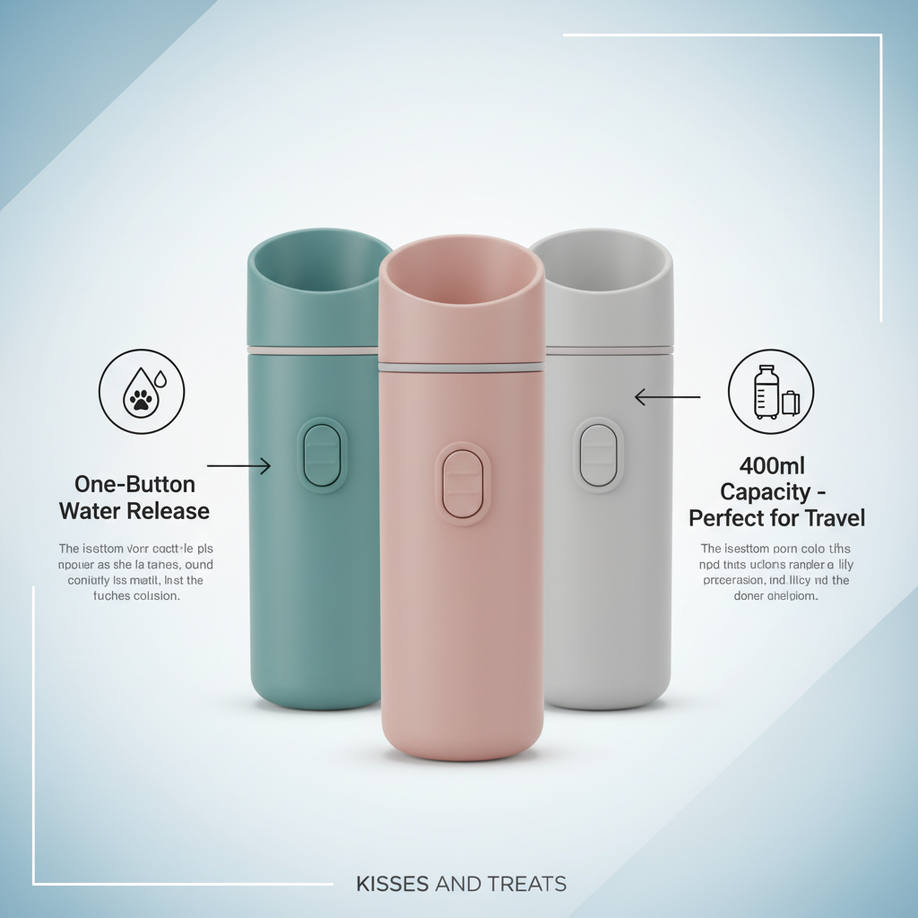 Pet Cats And Dogs Portable Outdoor Drinking Cups